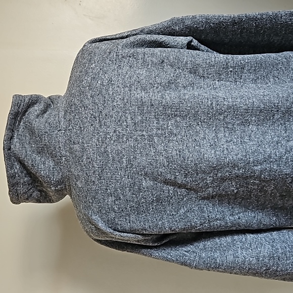 J.crew wool blend sweatshirt cropped cowl neck with drawstrings size small - Picture 7 of 14